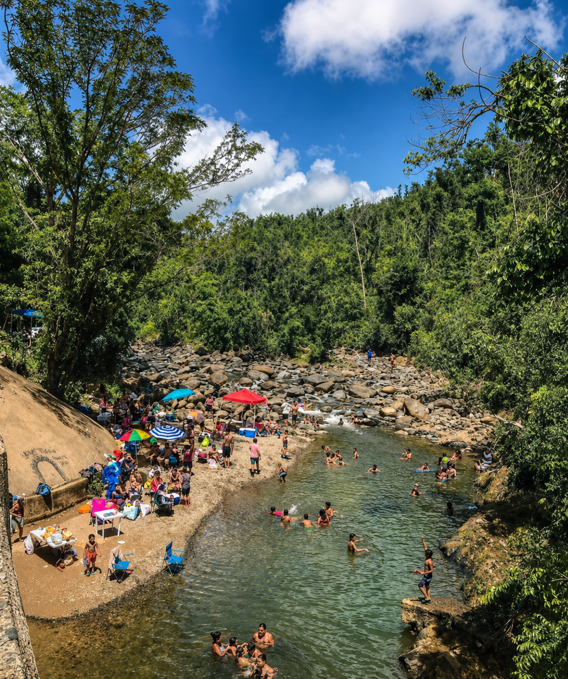 El Yunque, puente roto